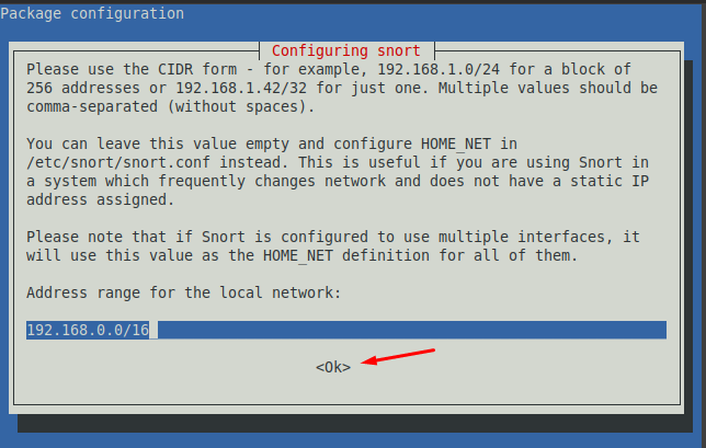 Installing Snort through apt Repository