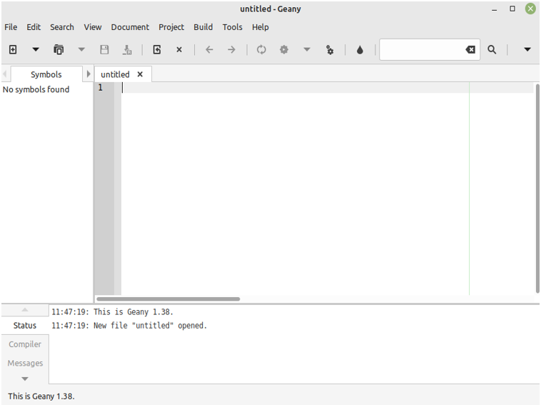 Enter the following command