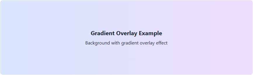 Creating Gradient Overlays