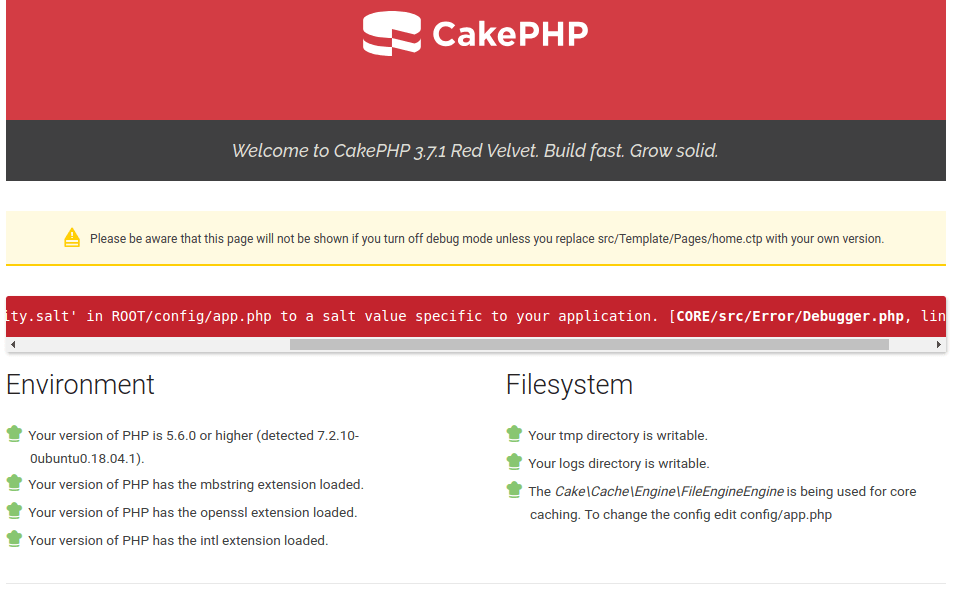 Access Your CakePHP Application