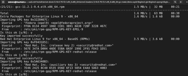 confirm another GPG key