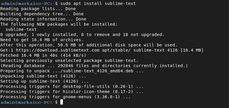 Install Sublime Text 3 on Debian 11