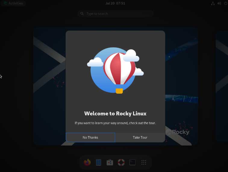 Rocky Linux 9 will start