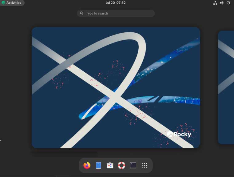 amazing Gnome 40 desktop