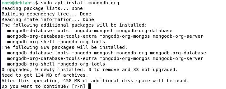 Install MongoDB