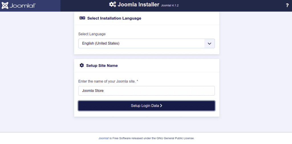 open your web browser and access