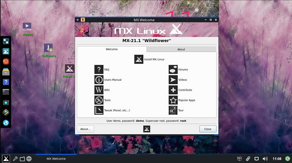 MX Linux Releases Version 21.1
