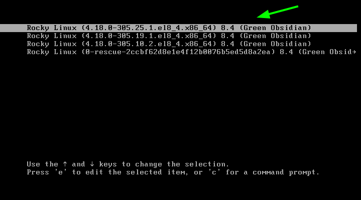 Change the Kernel Parameters