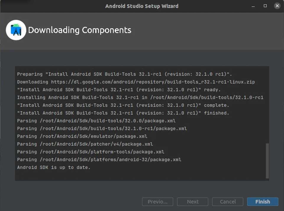 installation of Android Studio