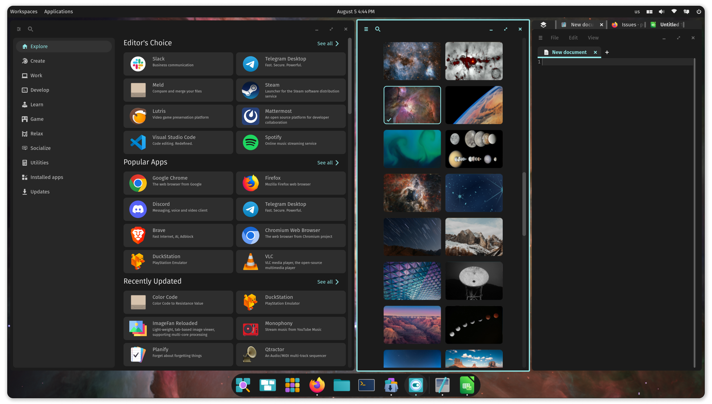 COSMIC desktop